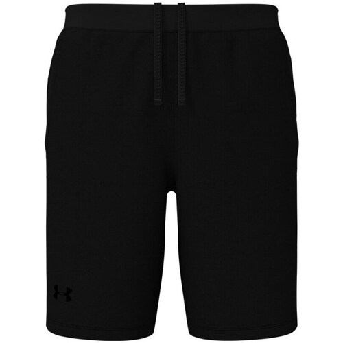 Clothing Men Cropped trousers Under Armour Launch 9 Black