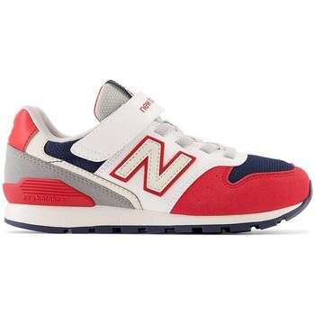 Shoes Children Low top trainers New Balance 996 White, Red
