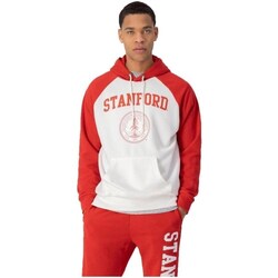 Clothing Men Sweaters Champion Stanford University Hooded Sweatshirt White, Red