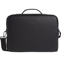 Bags Bag Calvin Klein Jeans Must Pique 2G Conv Laptop Bag Black