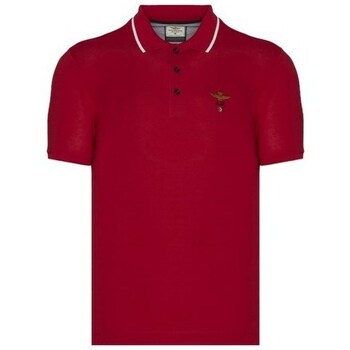 Clothing Men Short-sleeved t-shirts Aeronautica Militare PO1308P8219299 Red, White