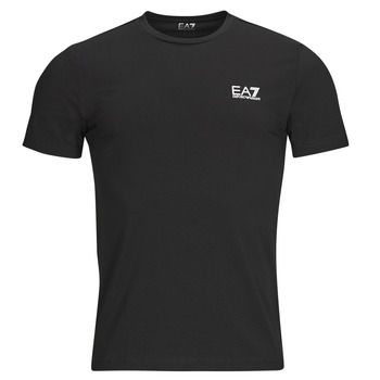 Clothing Men Short-sleeved t-shirts Emporio Armani EA7 CORE IDENTITY TSHIRT Black