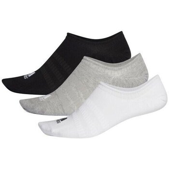 Underwear Socks adidas Originals NO Show Sock 3P Grey, White, Black