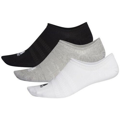 Underwear Socks adidas Originals NO Show Sock 3P Grey, Black, White
