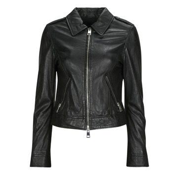 Clothing Women Leather jackets / Imitation leather Oakwood JADE Black
