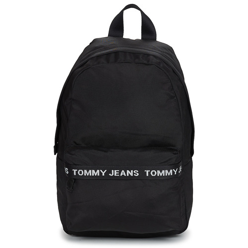 Bags Rucksacks Tommy Jeans TJM ESSENTIAL DOMEBACKPACK Black