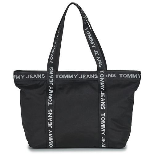 Bags Women Shopping Bags / Baskets Tommy Jeans TJW ESSENTIALS TOTE Black