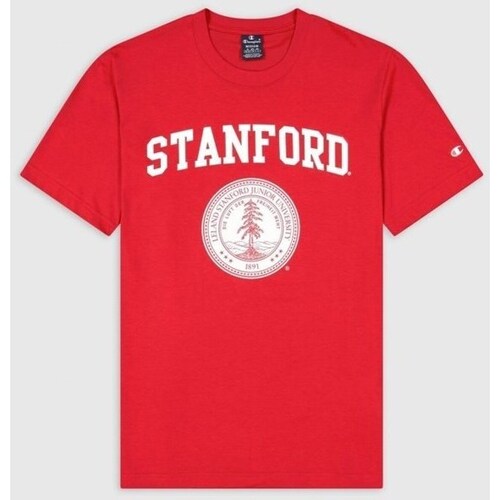 Clothing Men Short-sleeved t-shirts Champion Stanford University Red