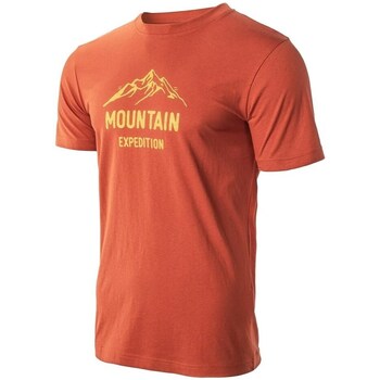 Clothing Men Short-sleeved t-shirts Hi-Tec Tivo Orange