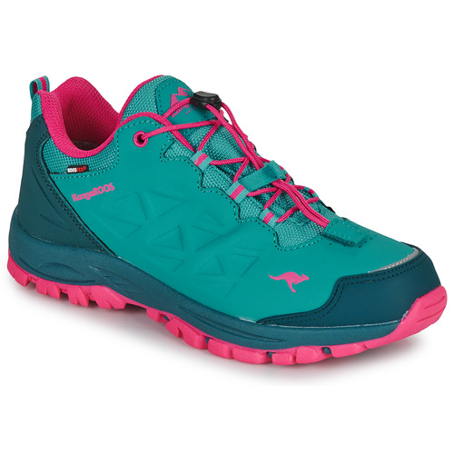 Shoes Women Walking shoes Kangaroos K-XT Para Low RTX Turquoise / Pink