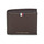 Bags Men Wallets Tommy Hilfiger TH CORP LEATHER CC AND COIN Brown