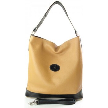 Bags Women Handbags Vera Pelle Perfekt Ideał A4 Camel Beige