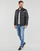 Clothing Men Leather jackets / Imitation leather Guess LIGHT PUFFA JACKET Black