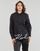 Clothing Women Shirts Karl Lagerfeld KARL HEM SIGNATURE SHIRT Black