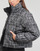 Clothing Women Duffel coats Karl Lagerfeld BOUCLE PUFFER JACKET Black / White