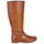 Shoes Women High boots Lauren Ralph Lauren BRIDGETTE-BOOTS-TALL BOOT Cognac