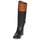 Shoes Women High boots Lauren Ralph Lauren JUSTINE-BOOTS-TALL BOOT Black / Cognac