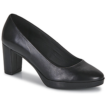 Shoes Women Heels Geox D WALK PLEASURE 60 Black