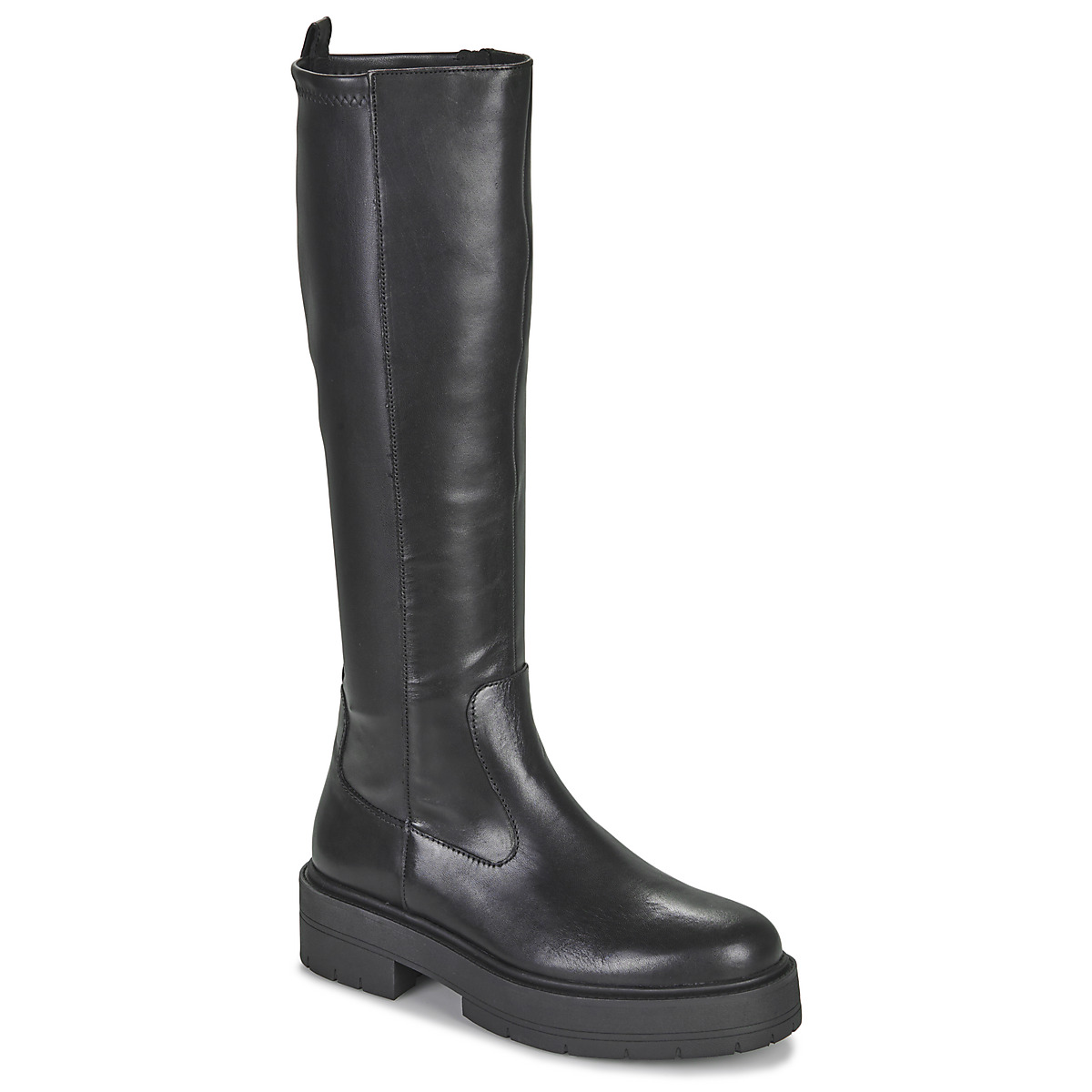 geox  d spherica ec7 boots  women's high boots in black
