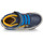 Shoes Boy Hi top trainers Geox J INEK BOY C Marine / Yellow