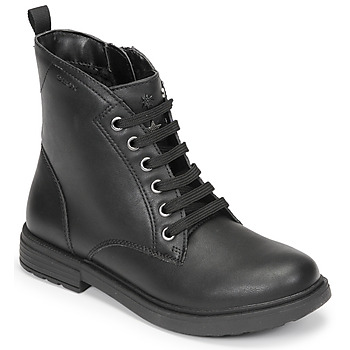 Shoes Girl Mid boots Geox J ECLAIR GIRL I Black