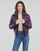 Clothing Women Duffel coats Superdry SPORTS PUFFER BOMBER JACKET Purple