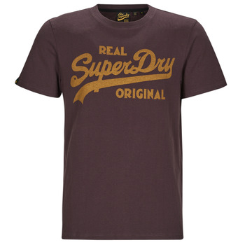 Clothing Men Short-sleeved t-shirts Superdry VL PREMIUM GOODS GRAPHIC TEE Bordeaux
