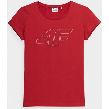 Clothing Women Short-sleeved t-shirts 4F SS23TTSHF583 Red