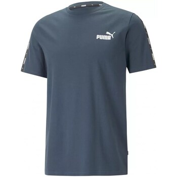 Clothing Men Short-sleeved t-shirts Puma 847382 16 Blue