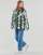 Clothing Women Jackets Volcom SILENT SHERPA JACKET White / Green
