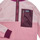 Clothing Girl Fleeces Patagonia KIDS MICRODINI 1/2 ZIP PULLOVER Pink / Purple