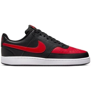 Shoes Men Low top trainers Nike Court Vision LO Black, Red