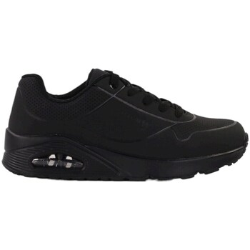 Shoes Children Low top trainers Skechers Unostand Black
