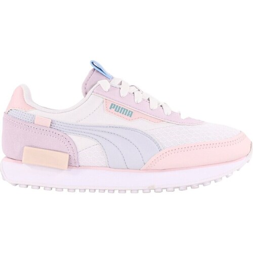 Shoes Women Low top trainers Puma Future Rider Pink, Cream