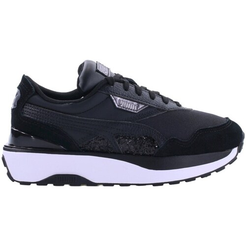 Shoes Women Low top trainers Puma Cruise Rider SQ Black