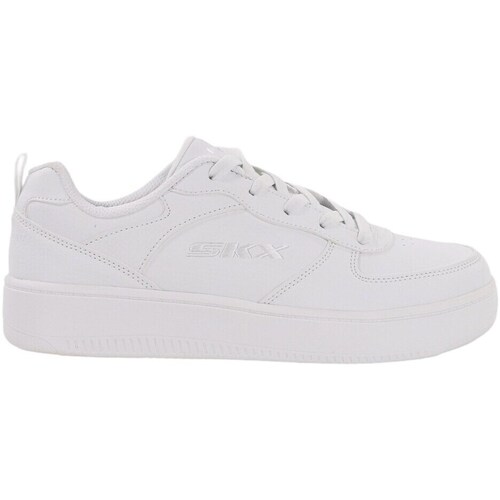 Shoes Children Low top trainers Skechers Sport Court 92 White