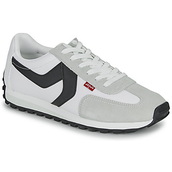 Shoes Men Low top trainers Levi's STRYDER RED TAB White