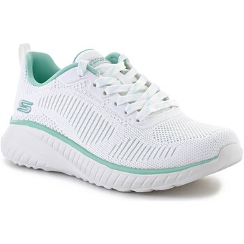 Shoes Women Low top trainers Skechers Bobs Squad Chaos Parallel Lines White
