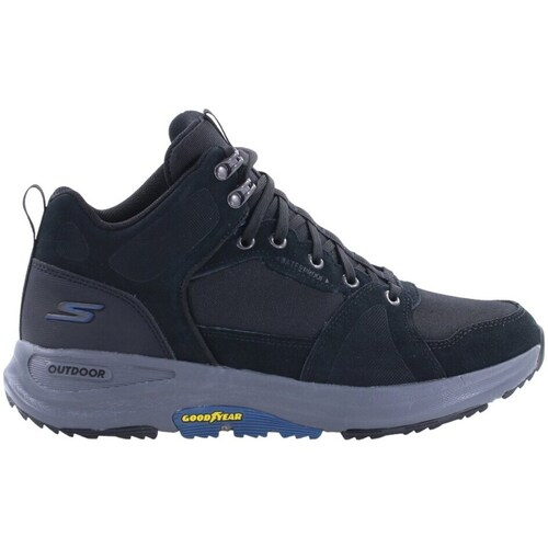 Shoes Men Mid boots Skechers GO Walk Outdoor Black