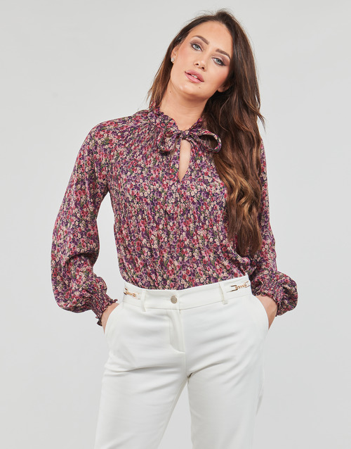 Clothing Women Tops / Blouses Lauren Ralph Lauren VLADMITUS Multicolour