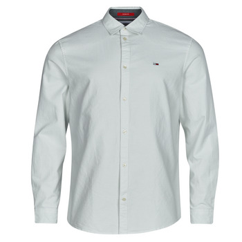 Clothing Men Long-sleeved shirts Tommy Jeans TJM CLASSIC OXFORD SHIRT Blue / Sky
