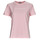 Clothing Women Short-sleeved t-shirts Tommy Hilfiger REG FROSTED CORP LOGO C-NK SS Pink
