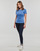 Clothing Women Short-sleeved t-shirts Tommy Hilfiger 1985 SLIM SLUB C-NK SS Blue