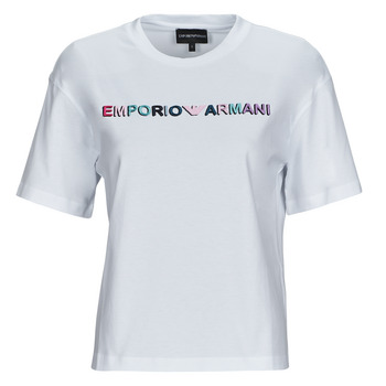 Clothing Women Short-sleeved t-shirts Emporio Armani 6R2T7S White