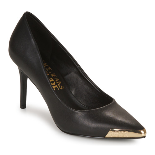 Shoes Women Heels Versace Jeans Couture 75VA3S50 Black / Gold