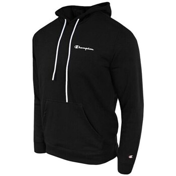Clothing Men Sweaters Champion Hooded Sweatshirt Black