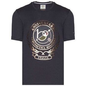 Clothing Men Short-sleeved t-shirts Aeronautica Militare TS2118J59408347 Marine
