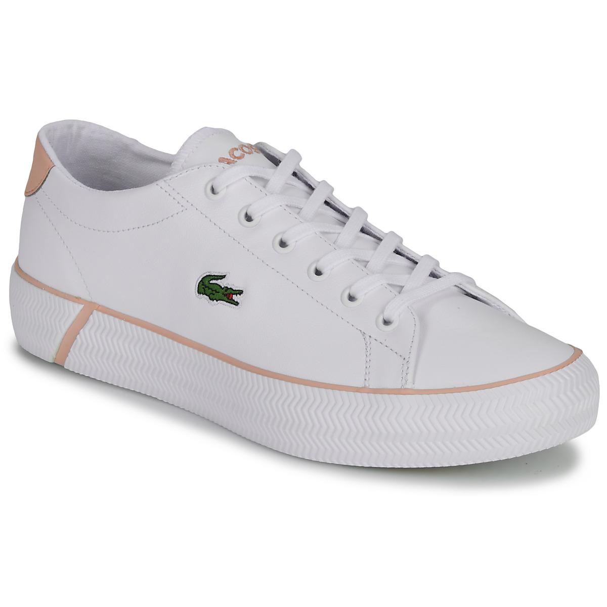 lacoste  gripshot  women's shoes (trainers) in white