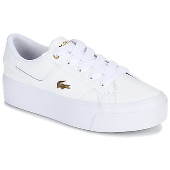 Shoes Women Low top trainers Lacoste ZIANE White / Gold