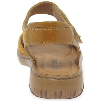Josef Seibel Debra 19 Womens Leather Sandals yellow